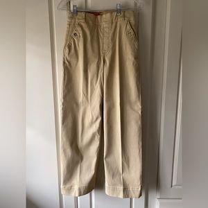 Spanx wide legged cropped pants-fit like a dream!